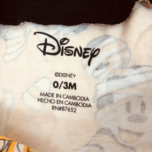 Disney Mickey Minnie Mouse Mummy Halloween One Piece Blanket Sleeper 0-3 Months - Picture 5 of 6